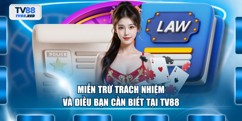 Miễn Trừ Trách Nhiệm 1 Miễn trừ trách nhiệm và điều bạn cần biết tại TV88